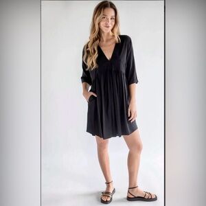 Natural Life Stella V-Neck Dress